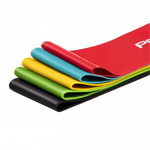Резинка для фитнеса  4FIZJO Mini Power Band 5 шт 1-20 кг 4FJ1110 - фото №4
